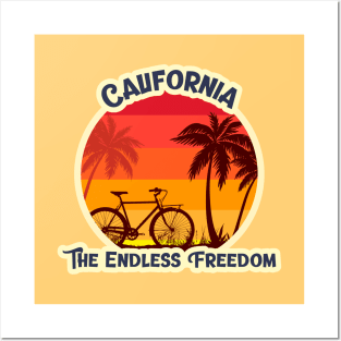 California The Endless Freedom Posters and Art